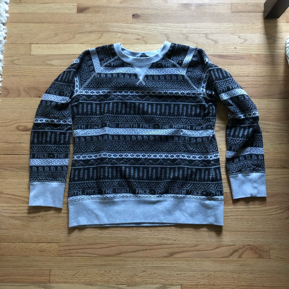 Crewneck winter sweatshirt